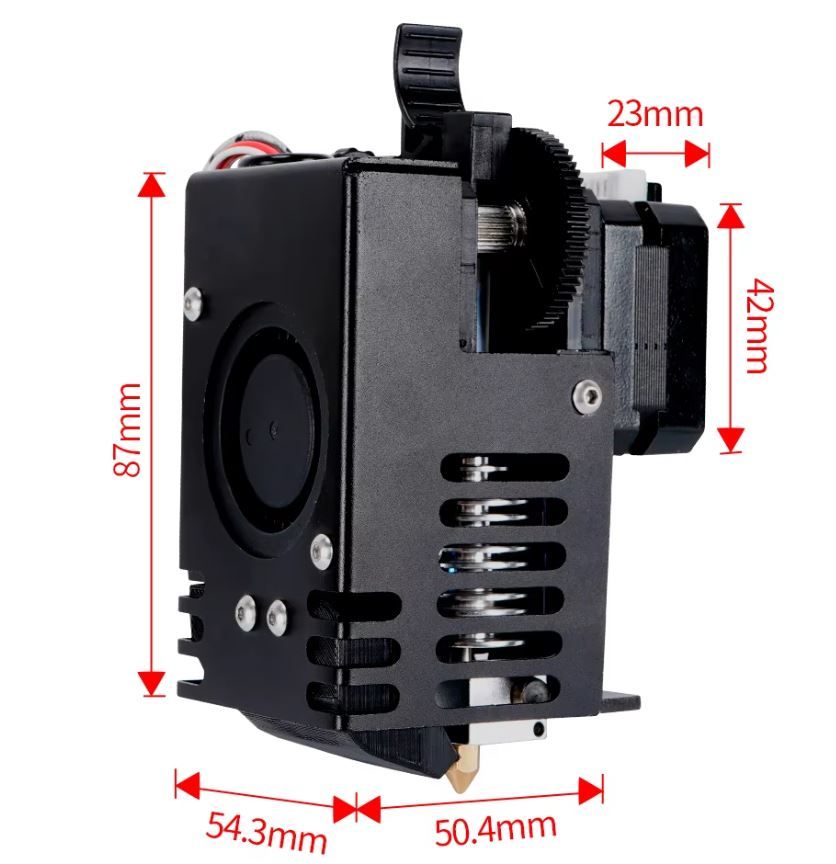 Хотенд c экструдером для Kingroon kp3