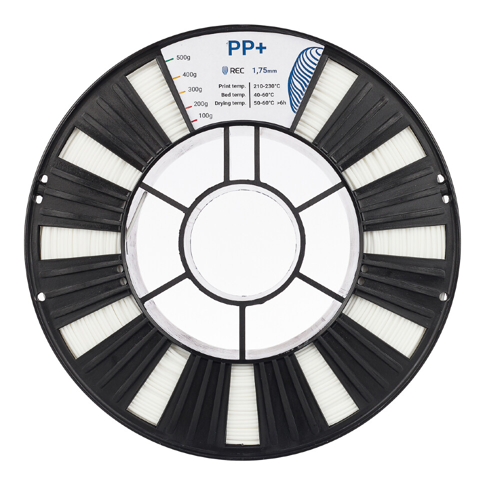 PP+ пластик REC 1.75мм белый