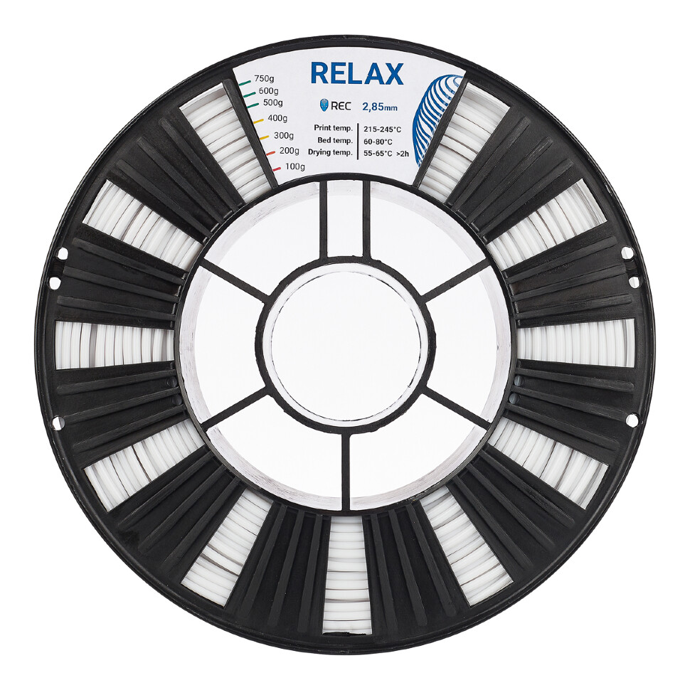 RELAX пластик REC 2.85мм белый