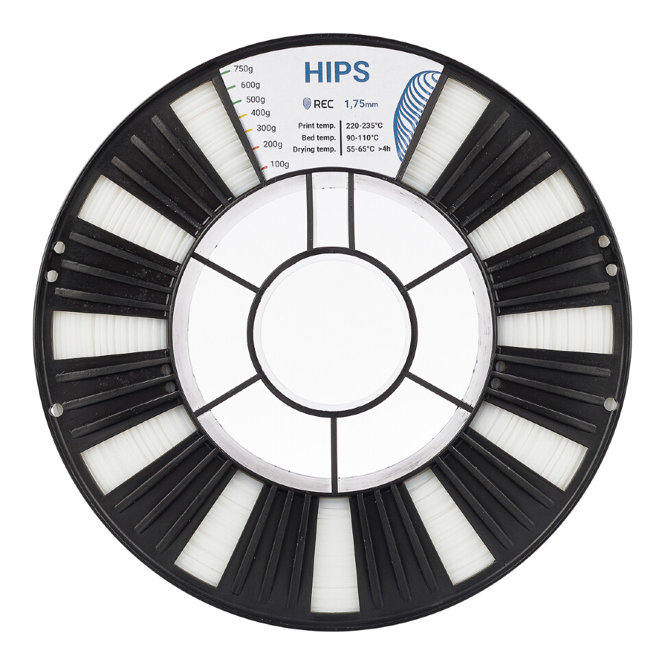 HIPS пластик REC 1.75мм натуральный