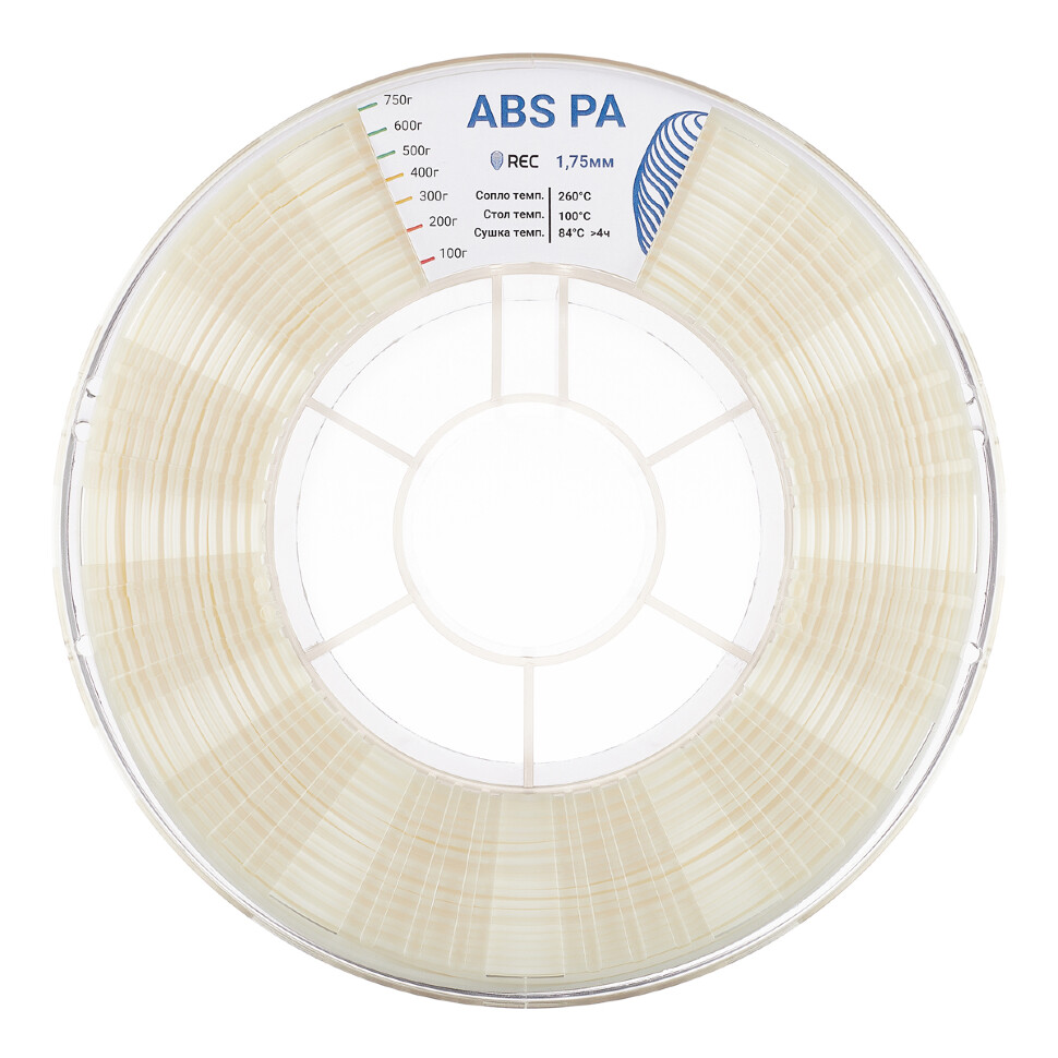 ABS PA пластик REC 1.75мм натуральный