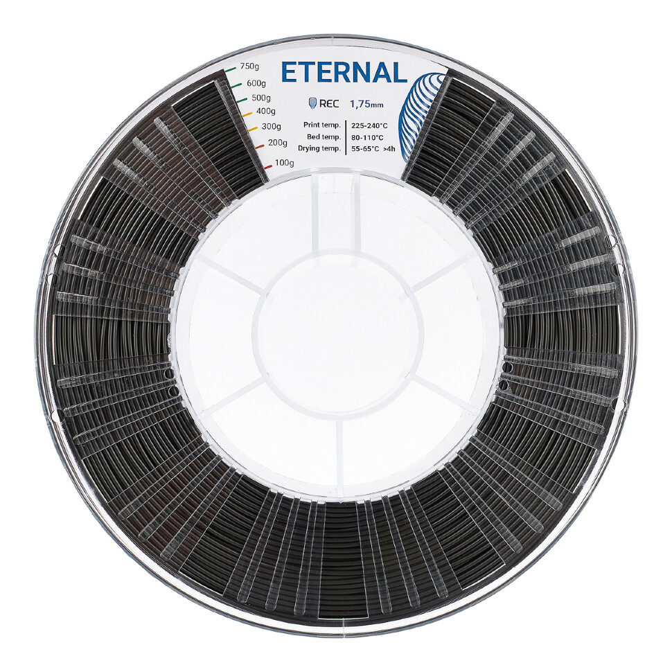 ETERNAL пластик REC 1.75мм черный