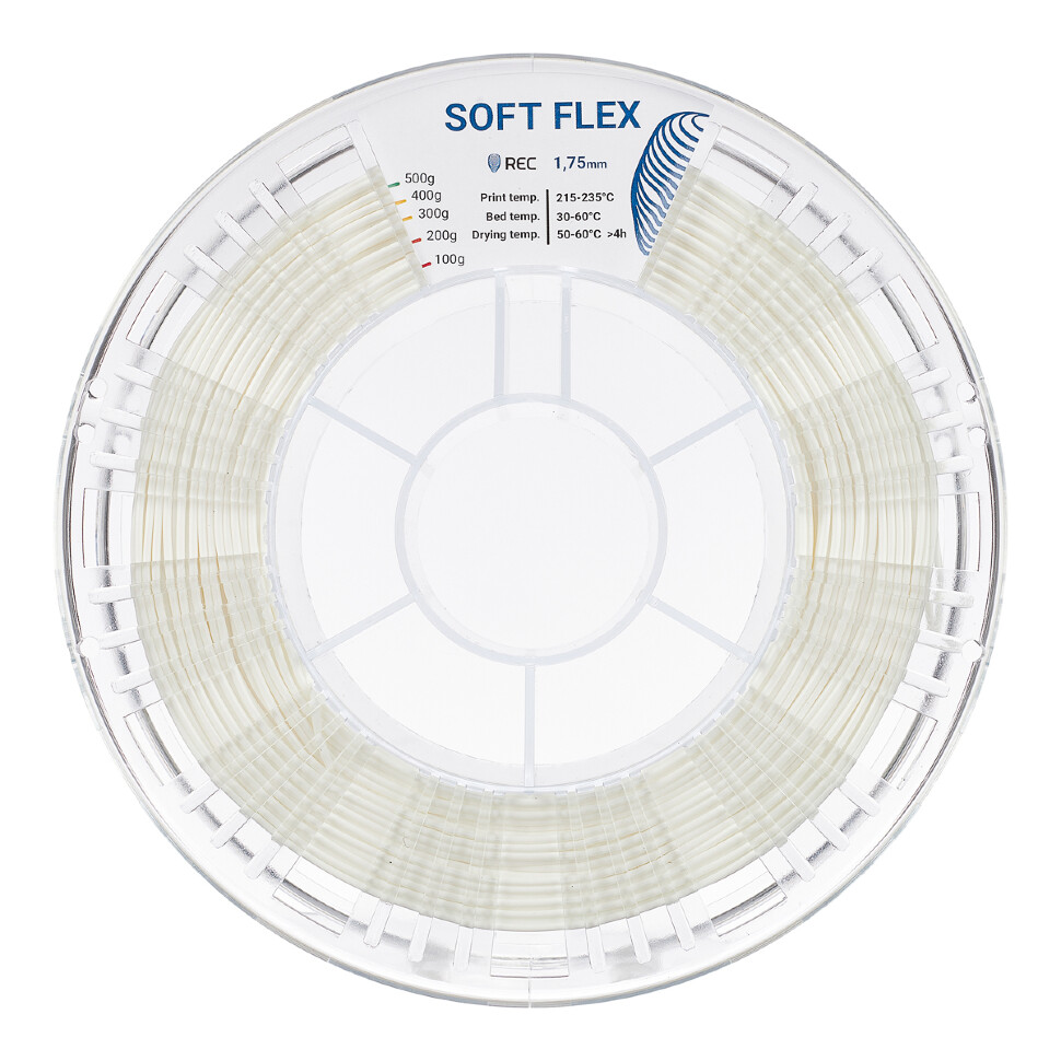 Soft Flex пластик REC 1.75мм белый