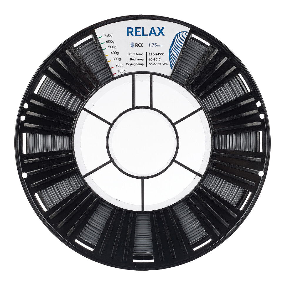 RELAX пластик REC 1.75мм серый