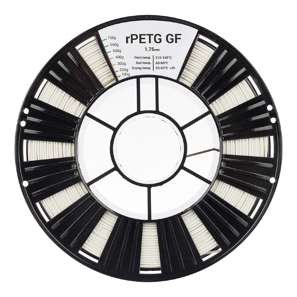 rPETG GF пластик 1.75мм белый
